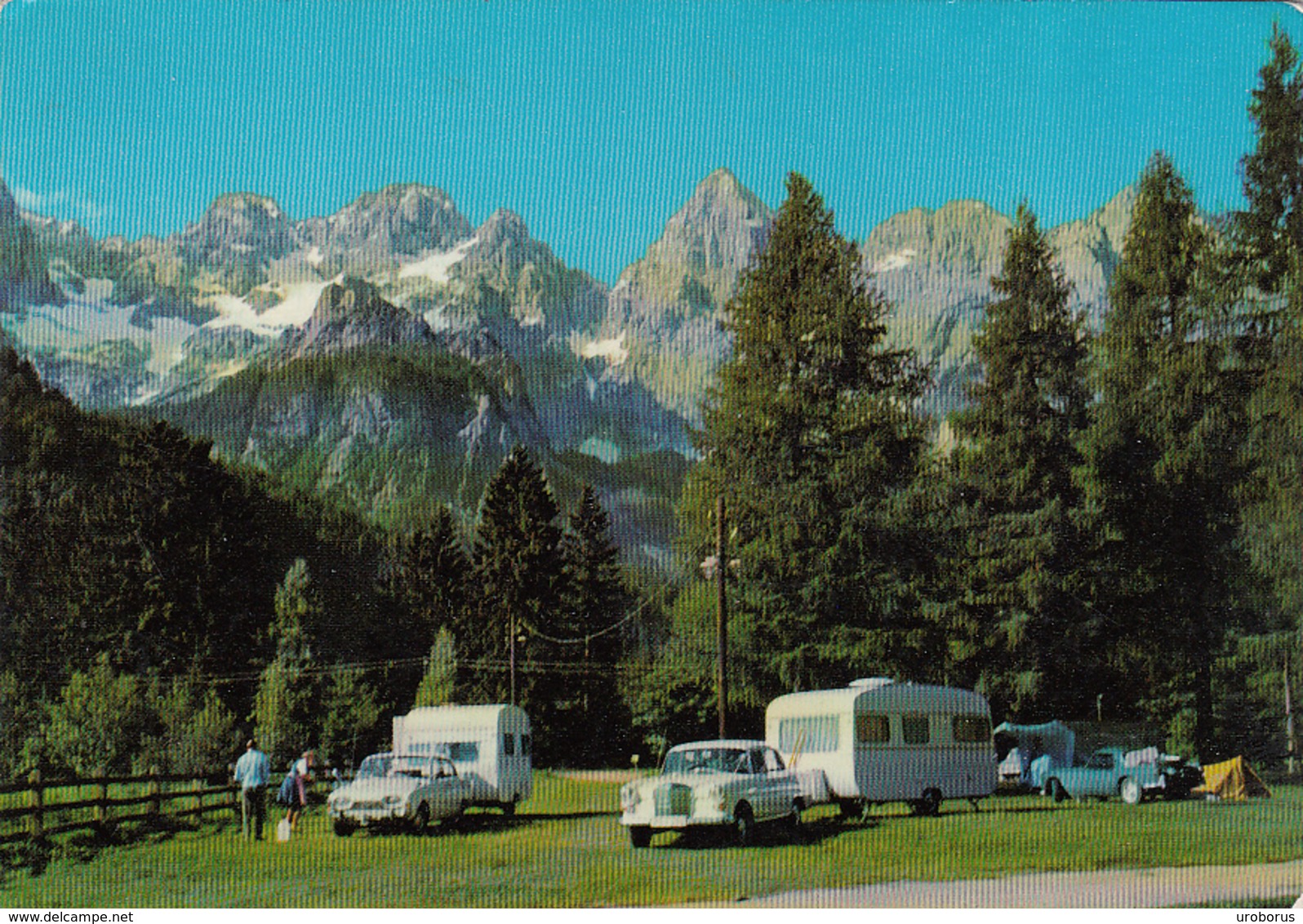 SLOVENIA - Gozd Martuljek 1973 - Avtocamp - Camping - Automotive - Slovénie