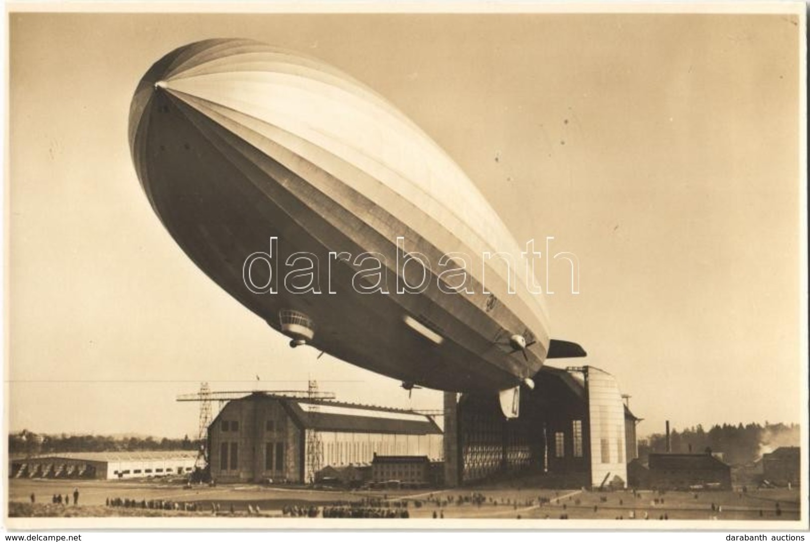 * T1 Aufstieg LZ 129 'Hindenburg'. Lichtbildabteilung Luftschiffbau Zeppelin / Hindenburg Zeppelin Airship - Sin Clasificación