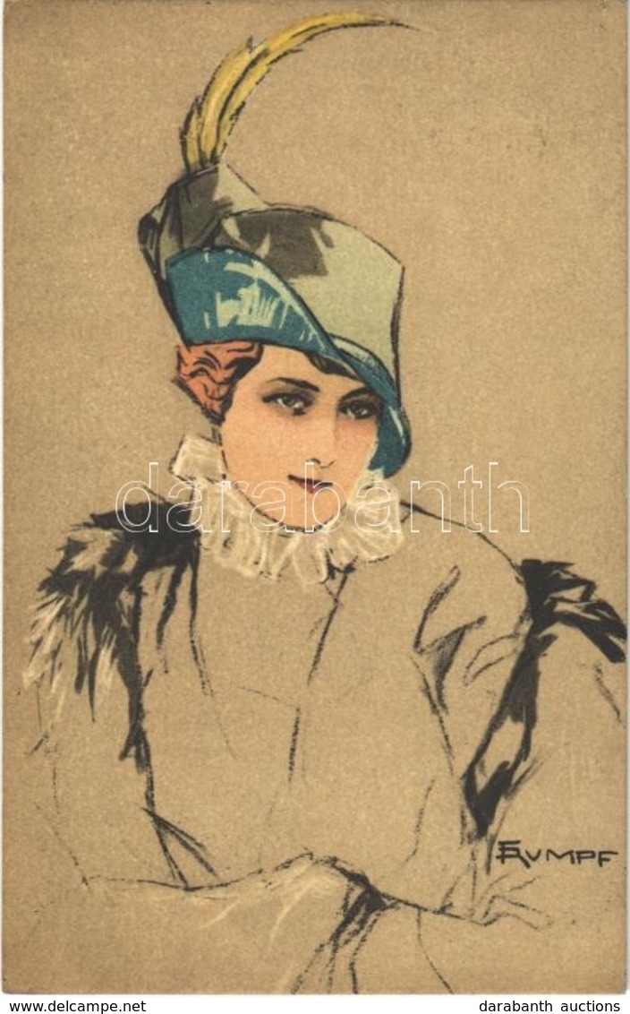 T2 1913 Art Nouveau Lady. Grusi 2007. S: F. Rumpf - Sin Clasificación