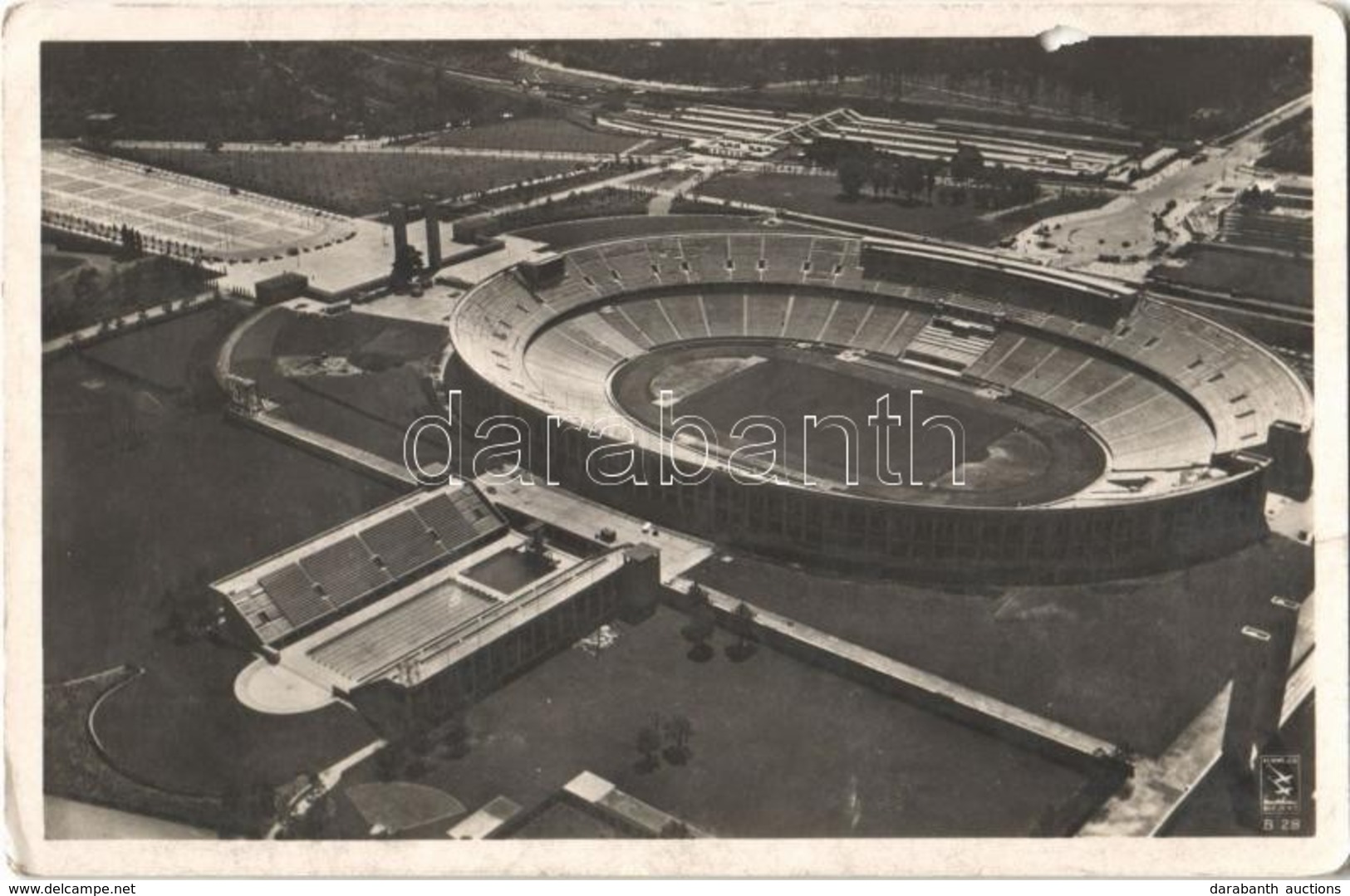 * T4 1936 Berlin Reichssportfeld, Olympia Stadion / 1936 Summer Olympics, Olympic Stadium + 'Berlin Reichssportfeld' So. - Sin Clasificación