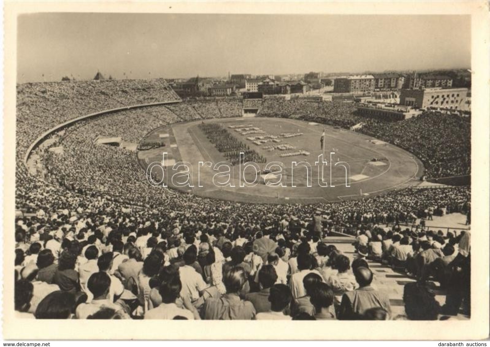 ** T2/T3 Budapest, A Népstadion ünnepélyes Megnyitója. Magyar Foto Seidner Zoltán. Képzőművészeti Alap Kiadóvállalat / O - Sin Clasificación