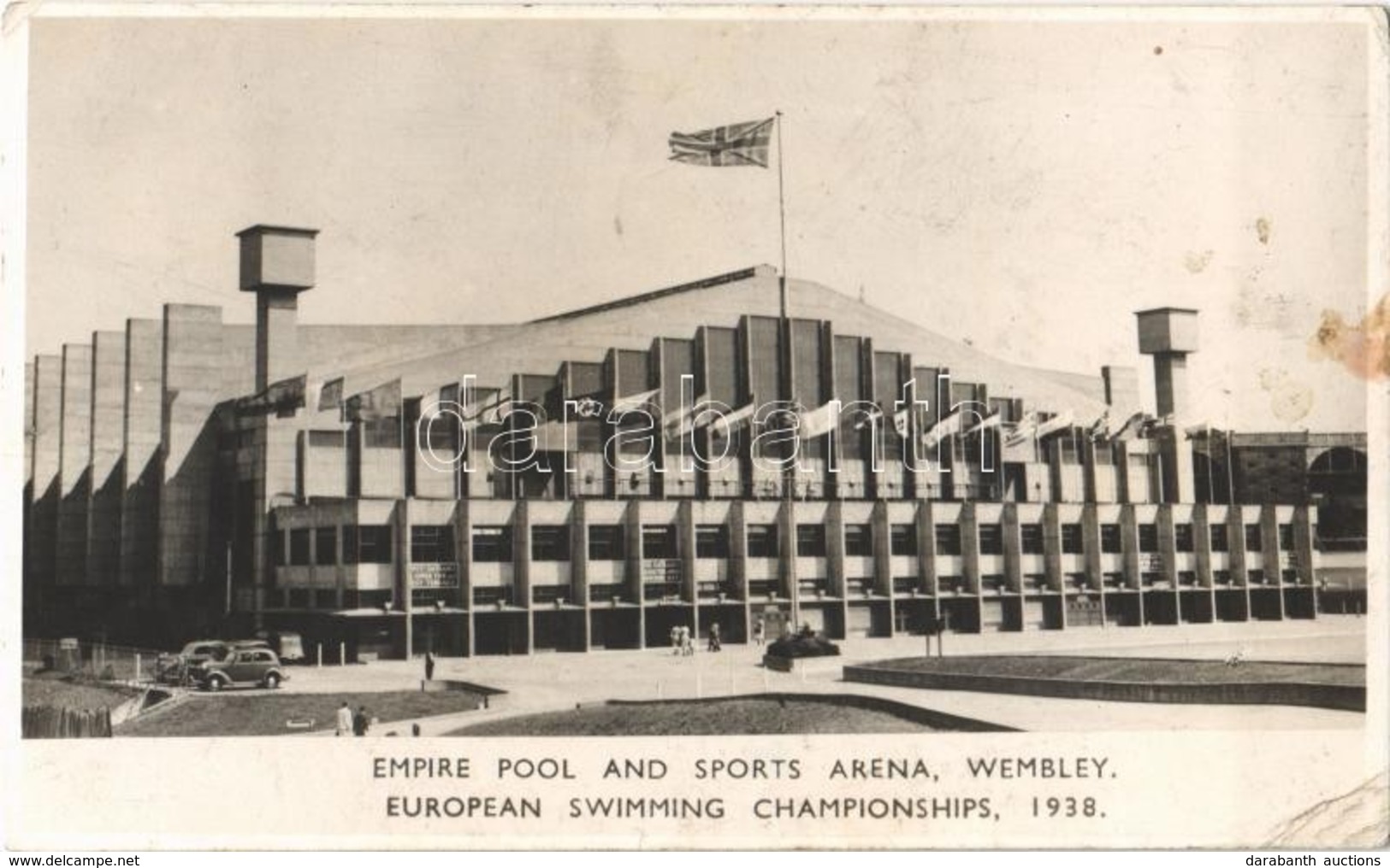 * T2/T3 1938 Wembley, European Swimming Championships, Empire Pool And Sports Arena (EK) - Sin Clasificación