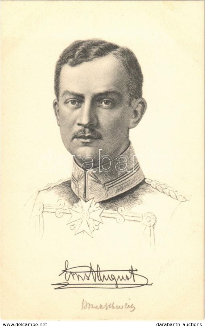 ** T1/T2 Herzog Ernst August Von Braunschweig / Ernest Augustus, Duke Of Brunswick - Ohne Zuordnung