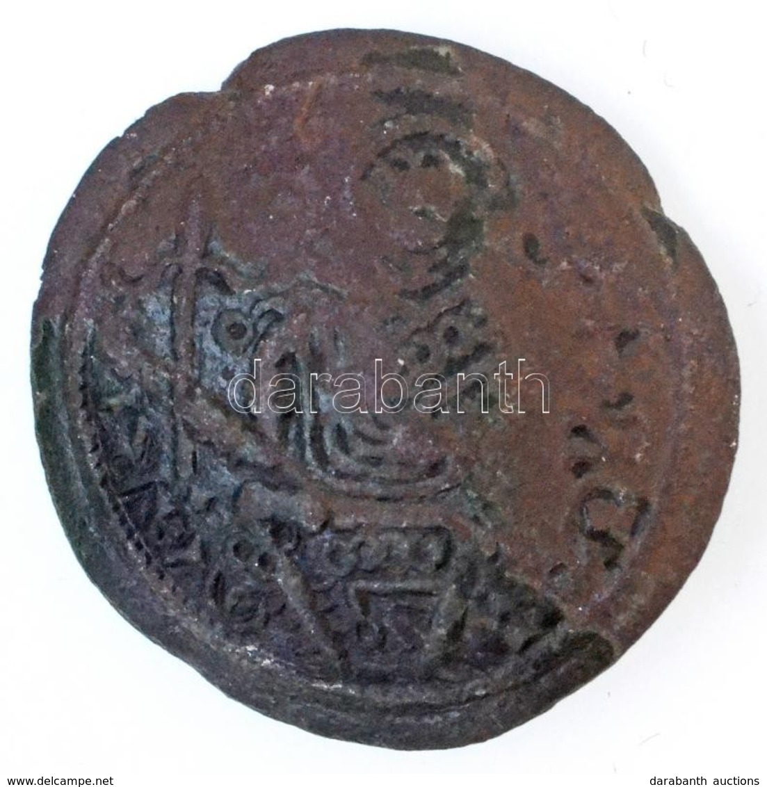 1172-1196. Rézpénz Cu 'III. Béla' (2,11g) T:2- Hajlott,ph. 
Hungary 1172-1196. Copper Coin Cu 'Béla III' (2,11g) C:VF Wa - Sin Clasificación
