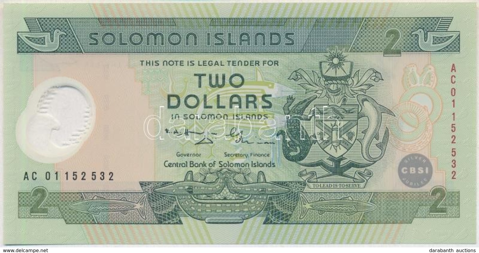 Salamon-szigetek 2001. 2$ T:I Solomon Islands 2001. 2 Dollars C:UNC Krause KM#23 - Ohne Zuordnung