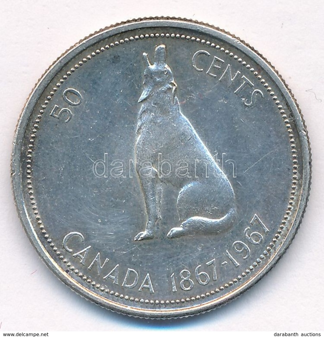 Kanada 1967. 50c Ag '100 éves A Konföderáció' T:1- Kis Patina
Canada 1967. 50 Cents Ag 'Condefederation Centennial' C:AU - Sin Clasificación