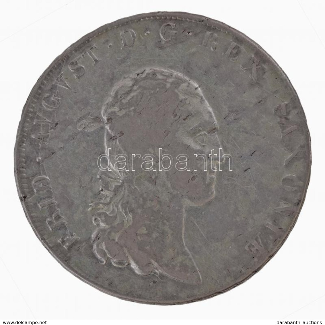 Német Államok / Szászország 1807SGH Tallér Ag 'I. Frigyes Ágost' (27,82g) T:3 Patina / German States / Saxony-Albertine  - Sin Clasificación