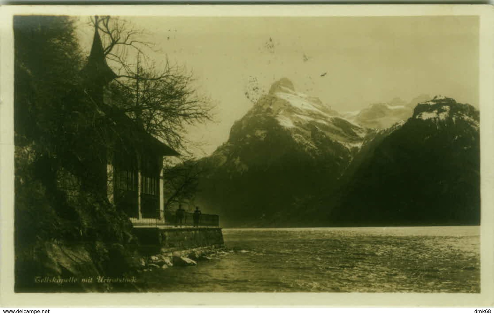 SWITZERLAND - SISIKON -  TELLSKAPELLE MIT URIROTSTOCK - EDIT E. GOETZ - 1930s (5908) - Sisikon