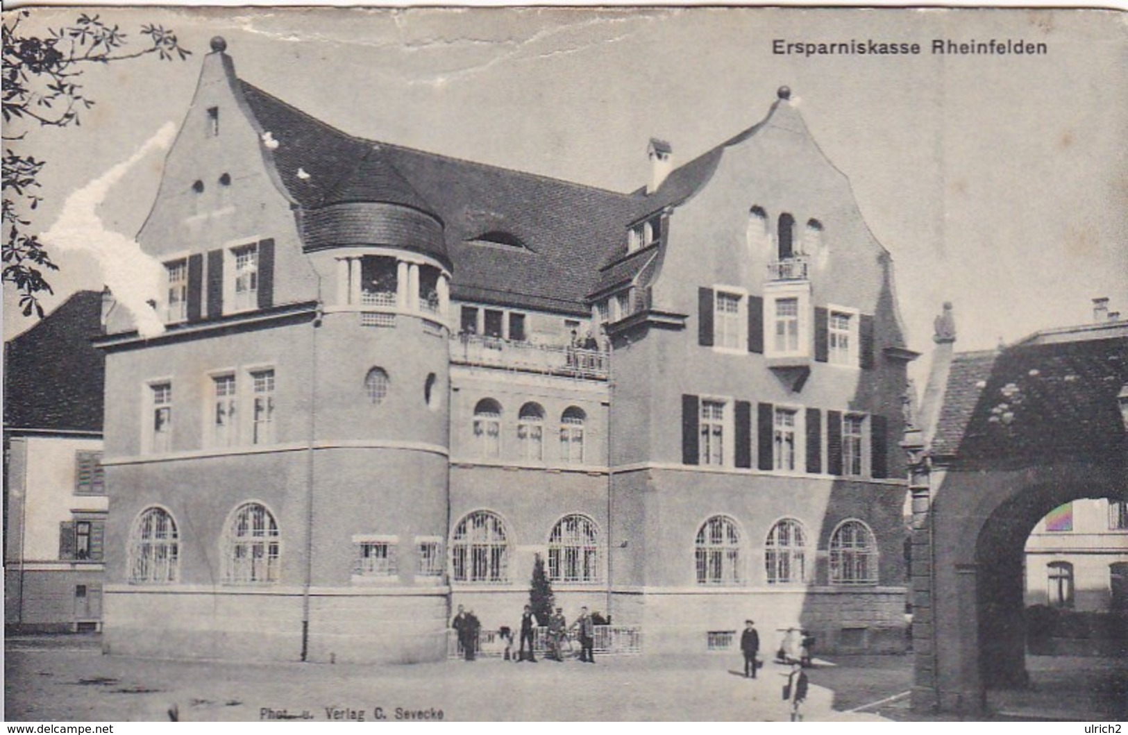 AK Rheinfelden - Ersparniskasse - Ca. 1910 (45679) - Rheinfelden