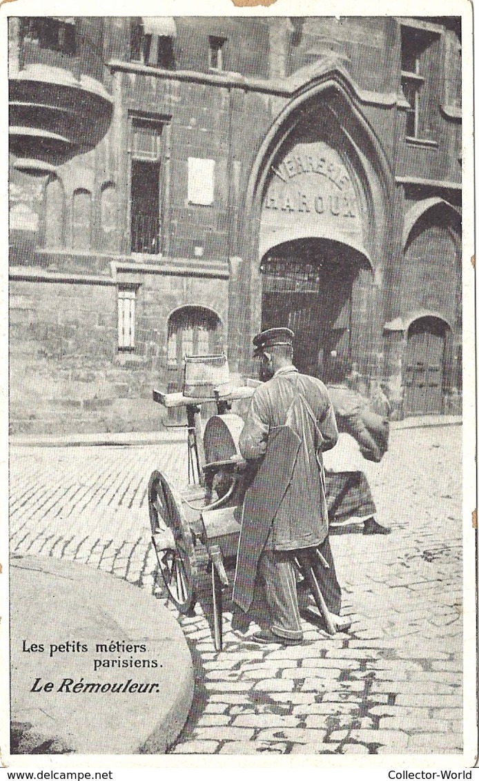 Les Petits Metiers Parisiens, Le Remouleur - Petits Métiers à Paris