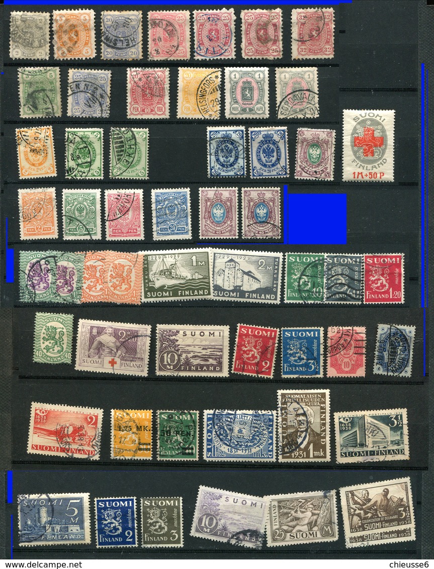 Finlande Ob, *  Lot - Collections