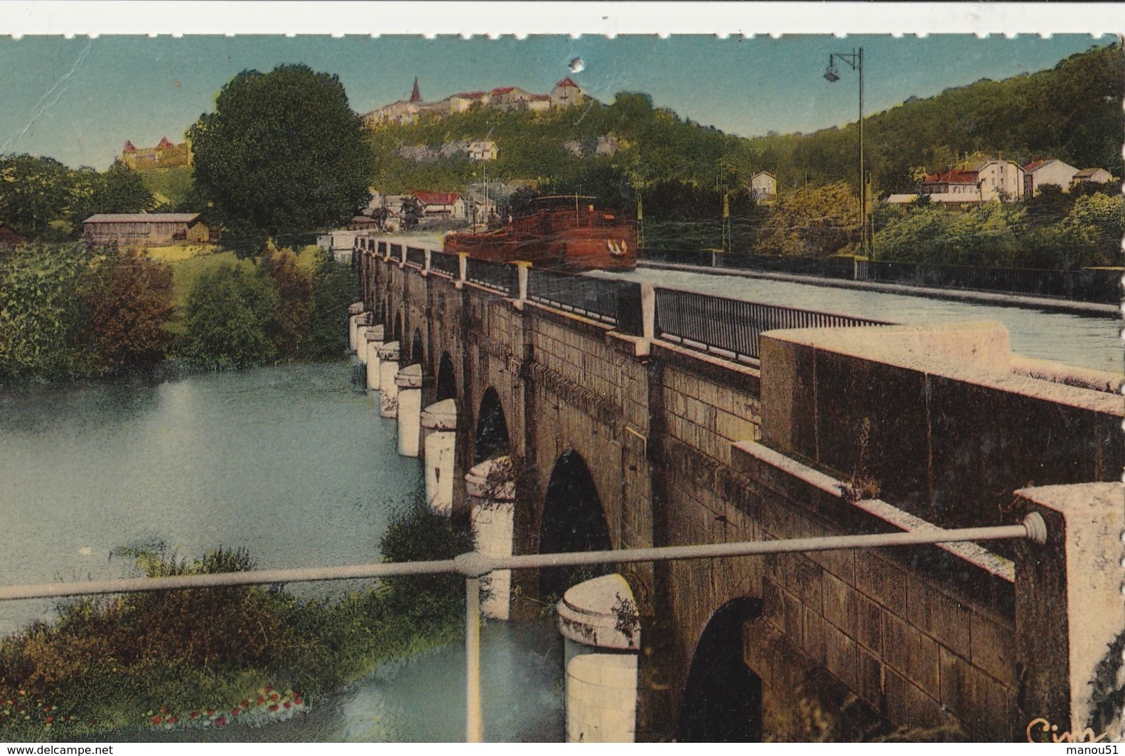 LIVERDUN  Le Pont Canal Sur La Moselle - Liverdun