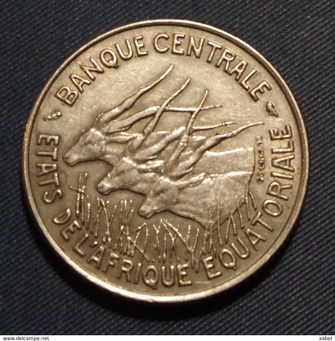 Piece 100 Francs Afrique Equatoriale -1968 - Central African Republic