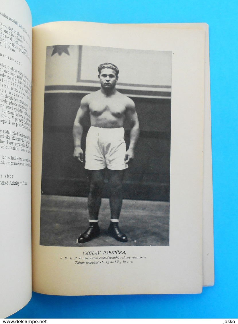 1931 GRECO-ROMAN EUROPEAN WRESTLING CHAMPIONSHIPS orig. vintage programme * Lutte Gréco-Romaine ringen lotta lucha RRRR