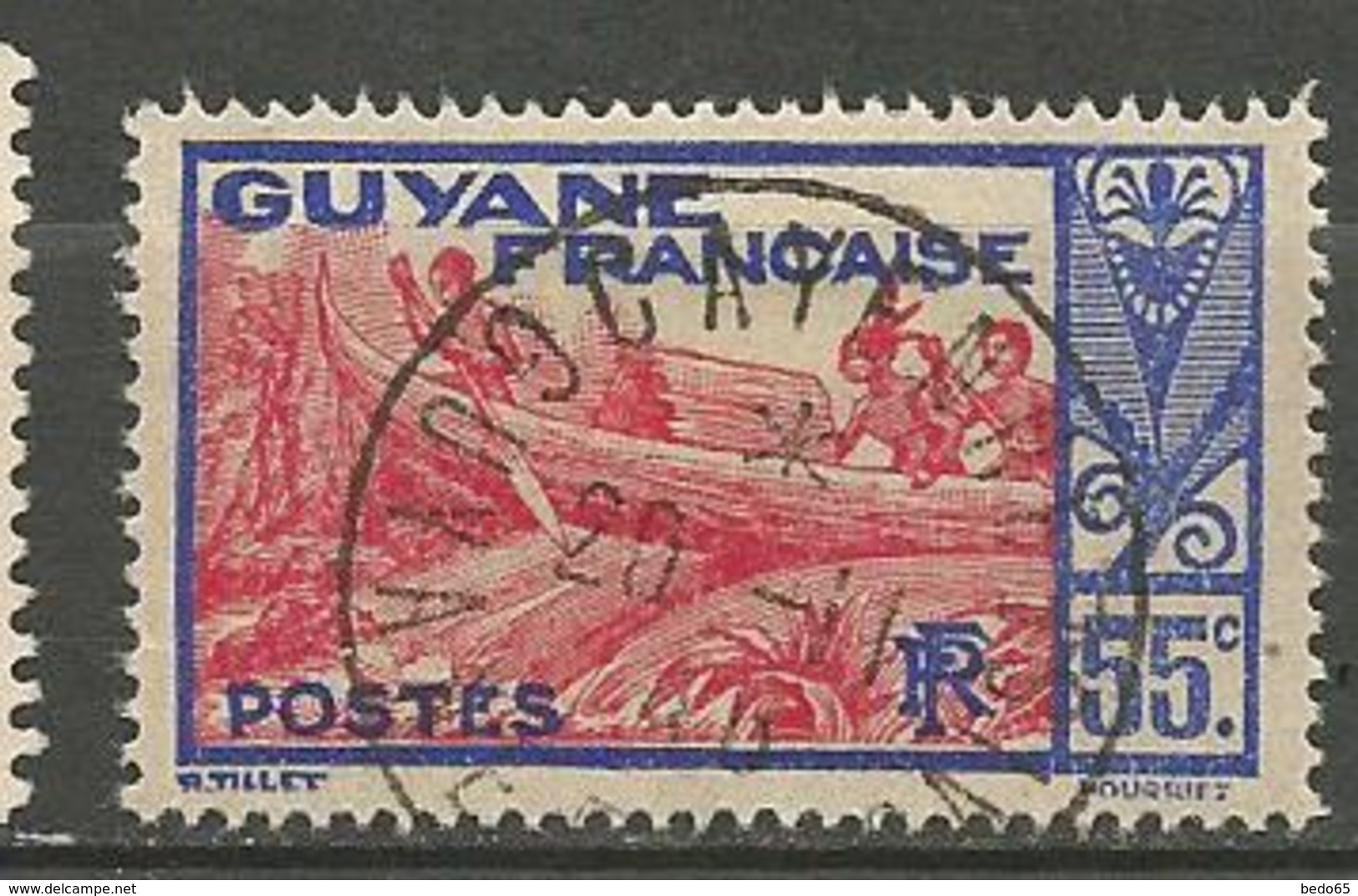 GUYANE N° 120A CACHET CAYENNE - Used Stamps