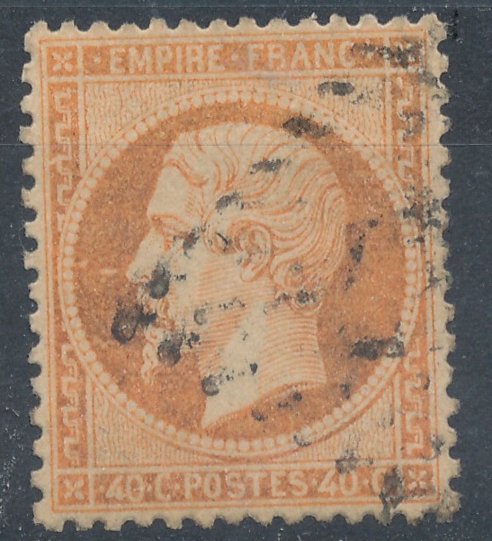 N°23 VARIETE ET OBLITERATION. - 1862 Napoleone III