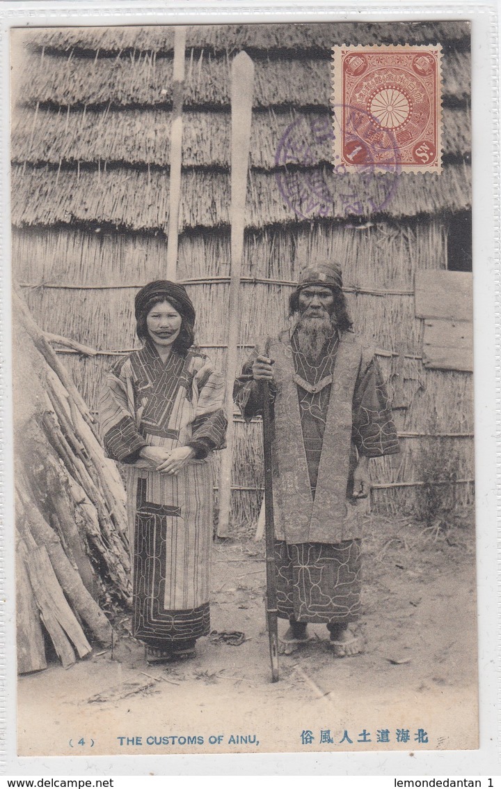 Japan. The Customs Of Ainu. - Autres & Non Classés