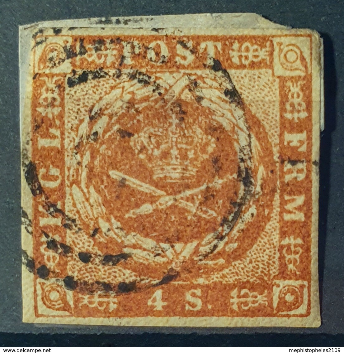 DENMARK 1854/57 - Canceled - Sc# 4 - 4s - Gebraucht