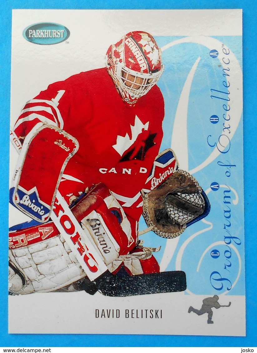 1994-95 Parkhurst SE Ice Hockey Card DAVID BELITSKI Canada Kitchener Rangers Toronto Roadrunners Eishockey Sur Glace - 1990-1999