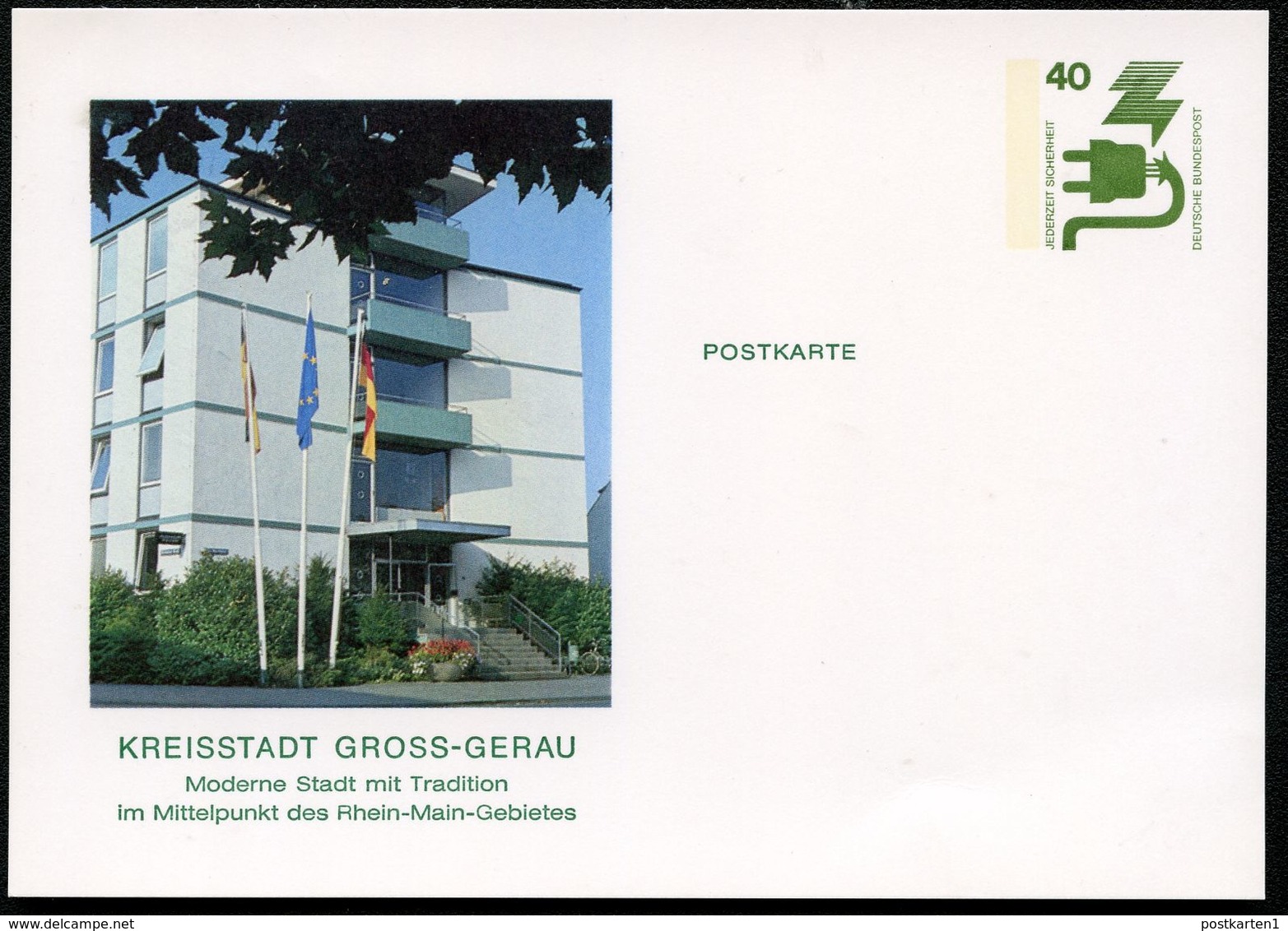 GROSS-GERAU NEUES STADTHAUS 1976 Bund PP69 B2/005  NGK 4,00 € - Sonstige & Ohne Zuordnung