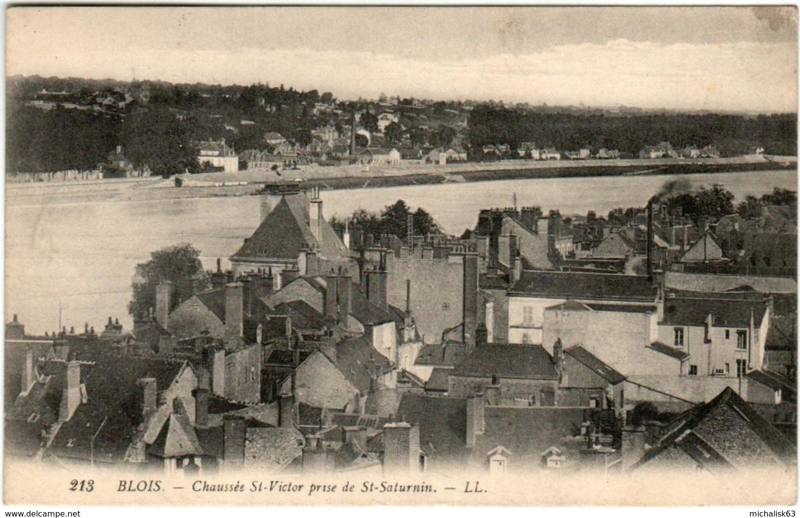 51br 531 CPA - BLOIS - CHAUSEE ST VICTOR PRISE DE SAINT SATURNIN - Blois