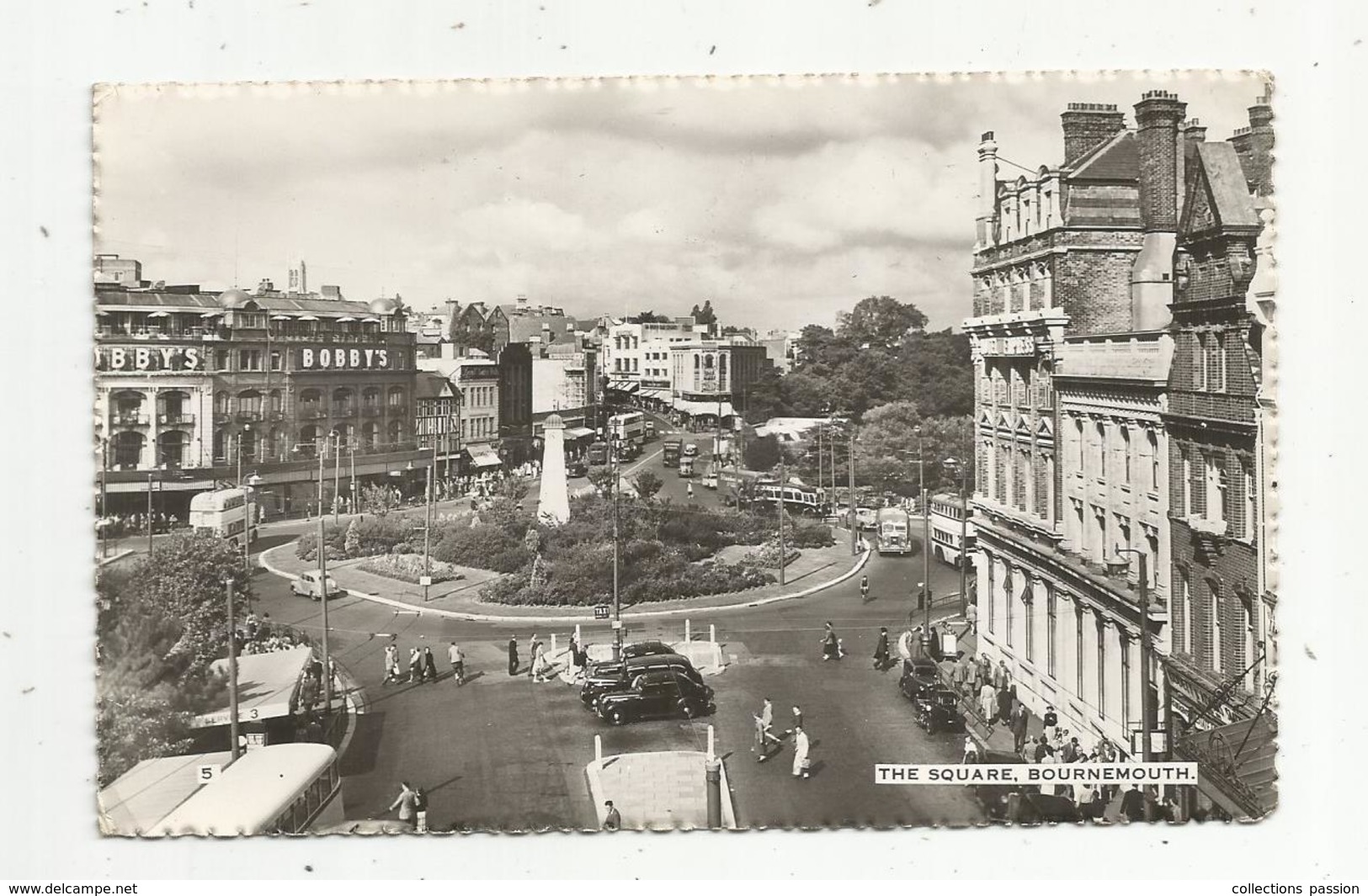 Cp, Angleterre , BOURNEMOUTH , The Square , Vierge , Ed. Dearden & Wade - Bournemouth (desde 1972)