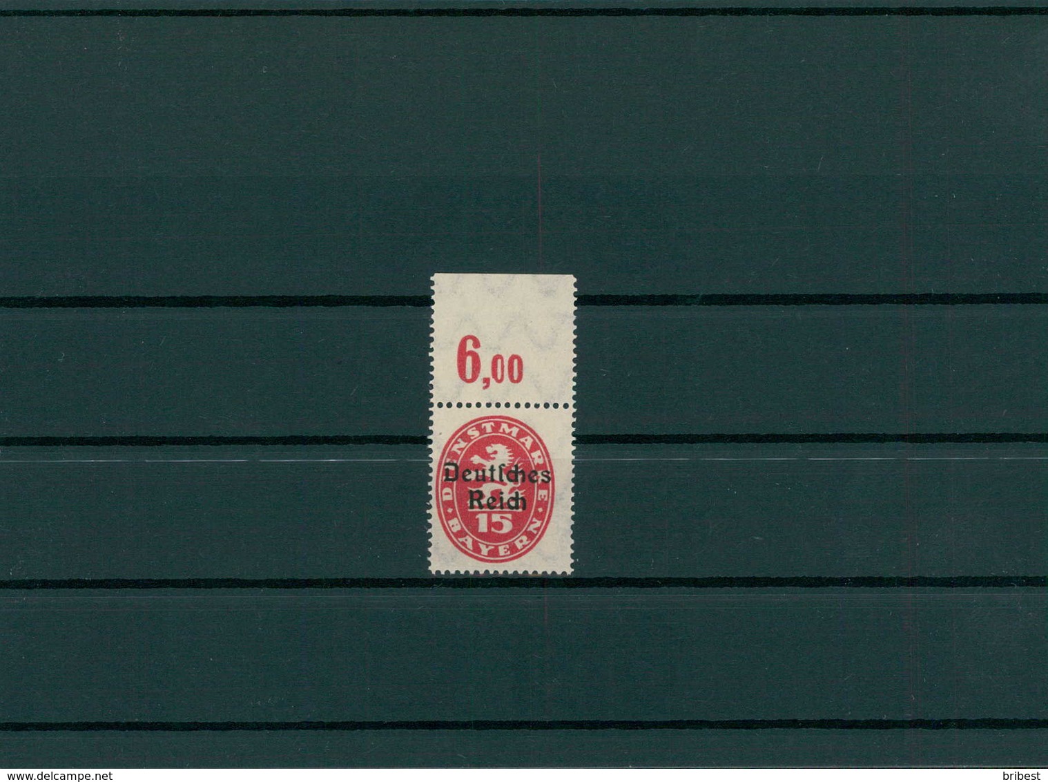 DEUTSCHES REICH 1920 Nr D36 Postfrisch (400476) - Dienstmarken