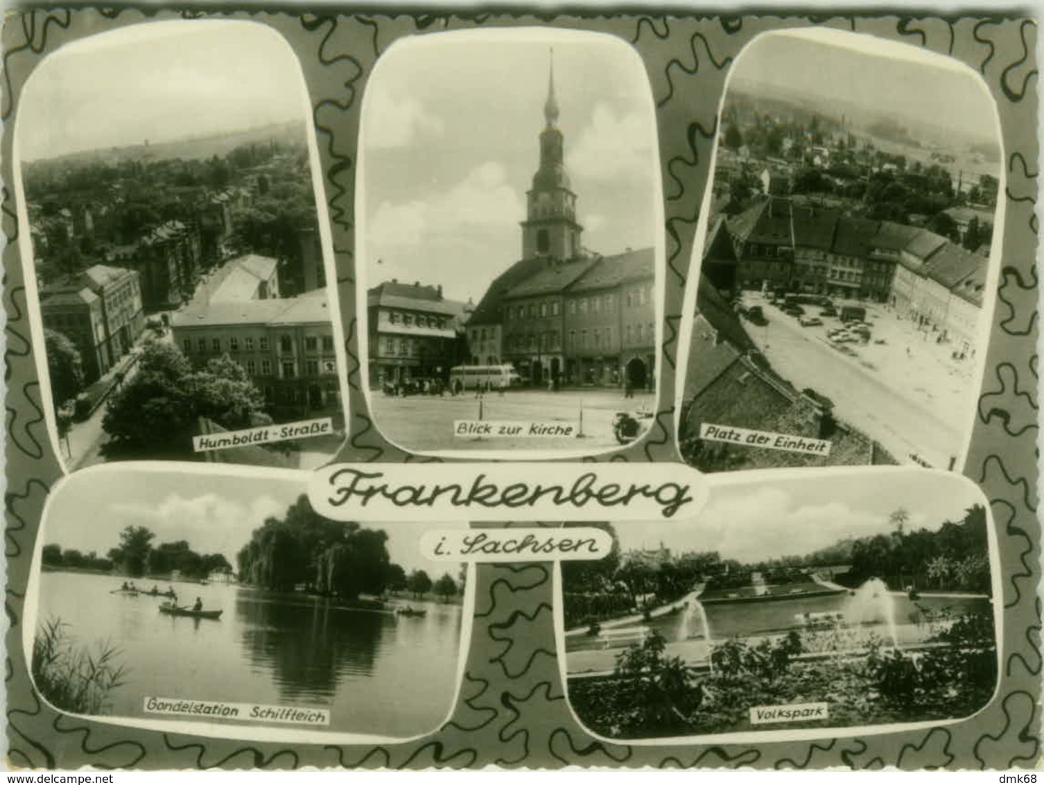 AK GERMANY - FRANKENBERG - MULTIVIEW - FOTO. R. KALLMER  - VINTAGE POSTCARD  (5948) - Frankenberg (Eder)