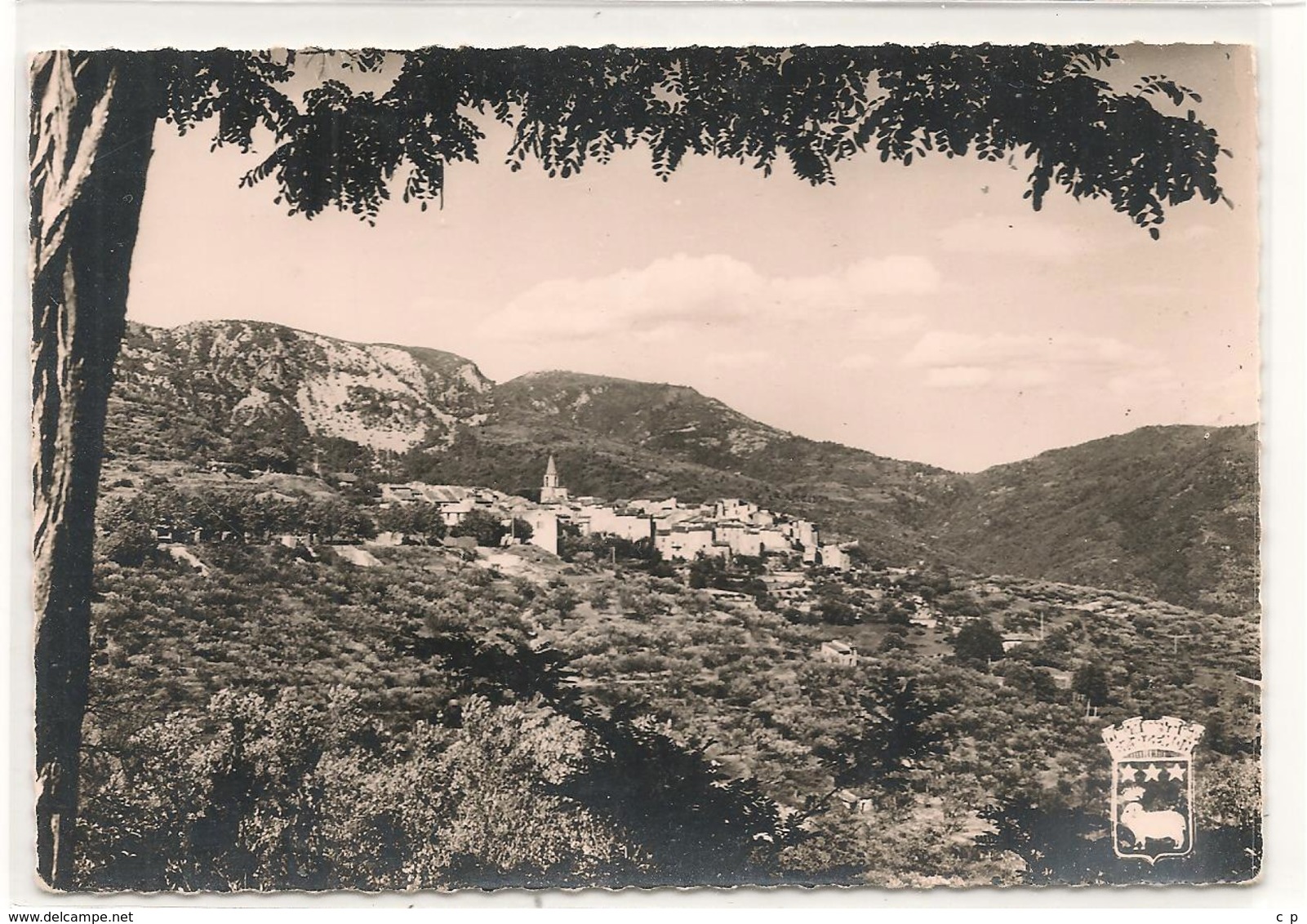 Bargemon - Vue Panoramique - Au Fonf , Le Col De Saint Arnoux -  CPSM° - Bargemon