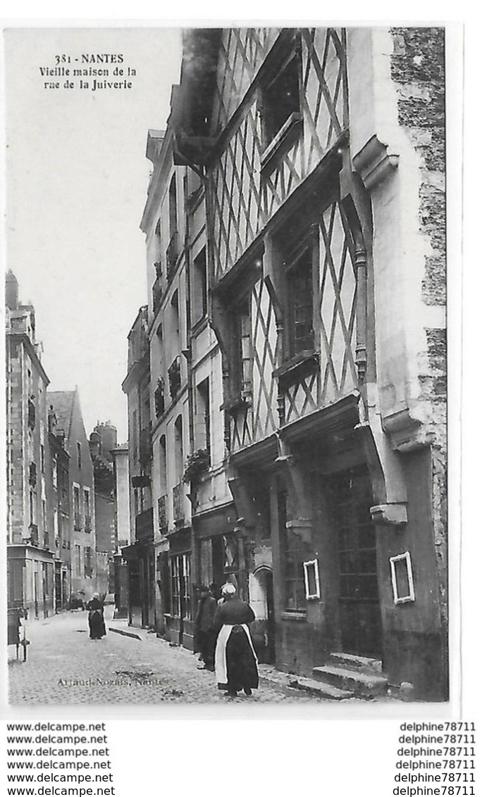 Nantes - Vieille Maison De La Rue De La Juiverie - Nantes