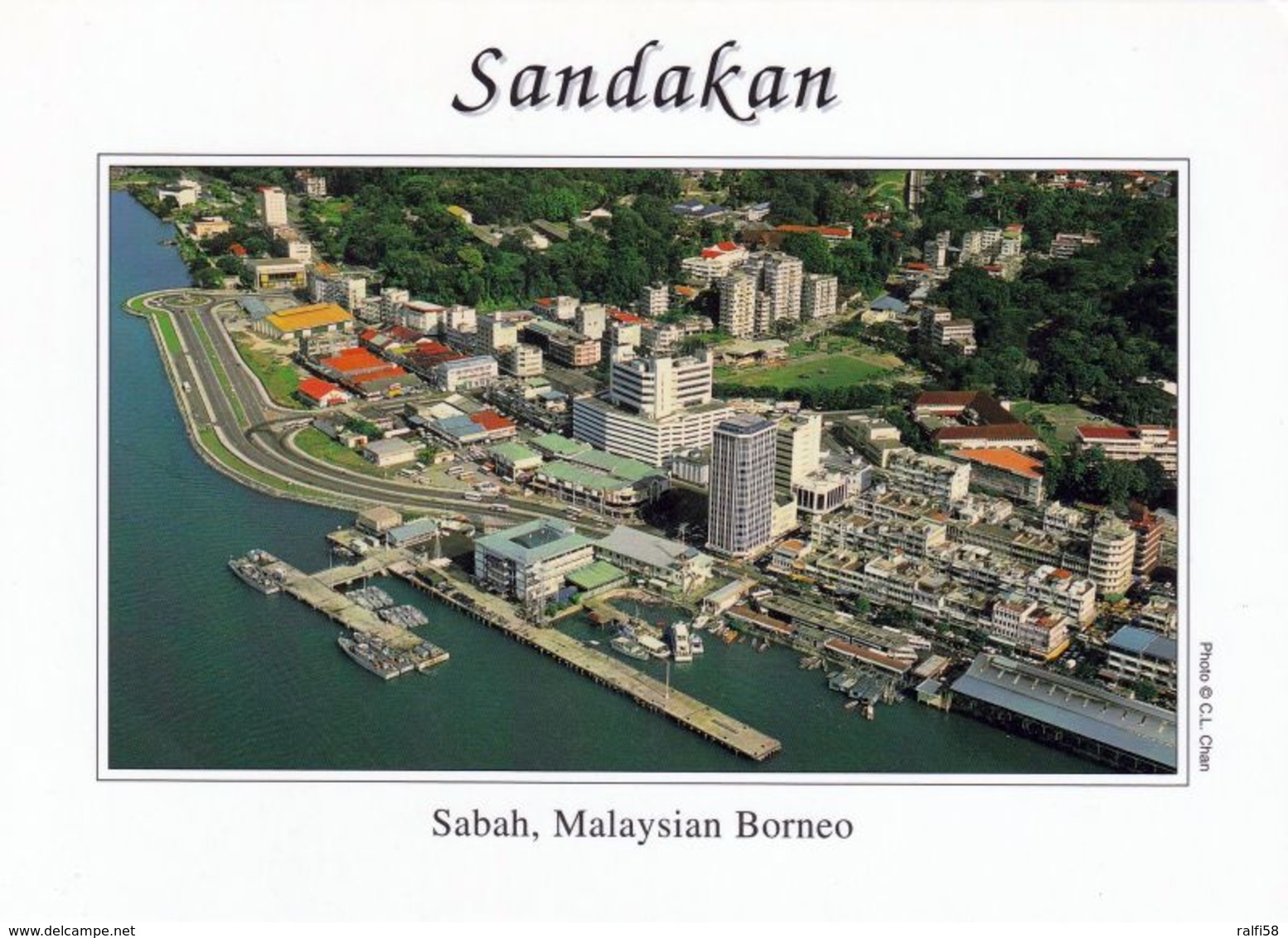 1 AK Malaysia * Blick Auf Sandakan - Die Zweitgrößte Stadt Des Malaysischen Bundesstaates Sabah Auf Der Insel Borneo * - Malaysia