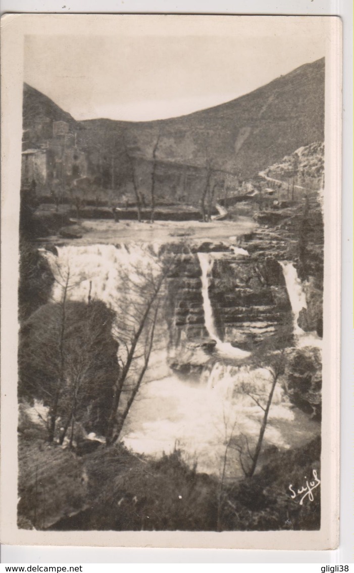 CPSM-34-Hérault- LODEVE- Cascade Au Bas Du Cirque De Navacelle- - Lodeve