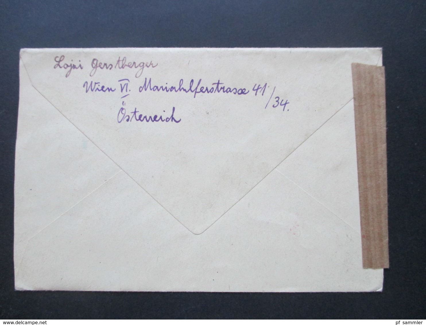 Österreich 1948 Landschaften 2 Schilling Wert Nr. 851 MiF Einschreiben / Zensurbeleg In Die CSR Österreichische Zensurst - Covers & Documents