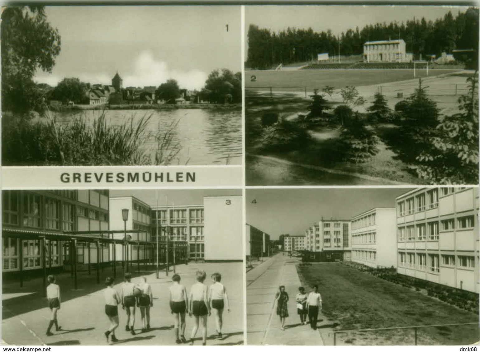 AK GERMANY -  GREVESMUHLEN - MULTIVIEW - VINTAGE POSTCARD (5969) - Grevesmühlen