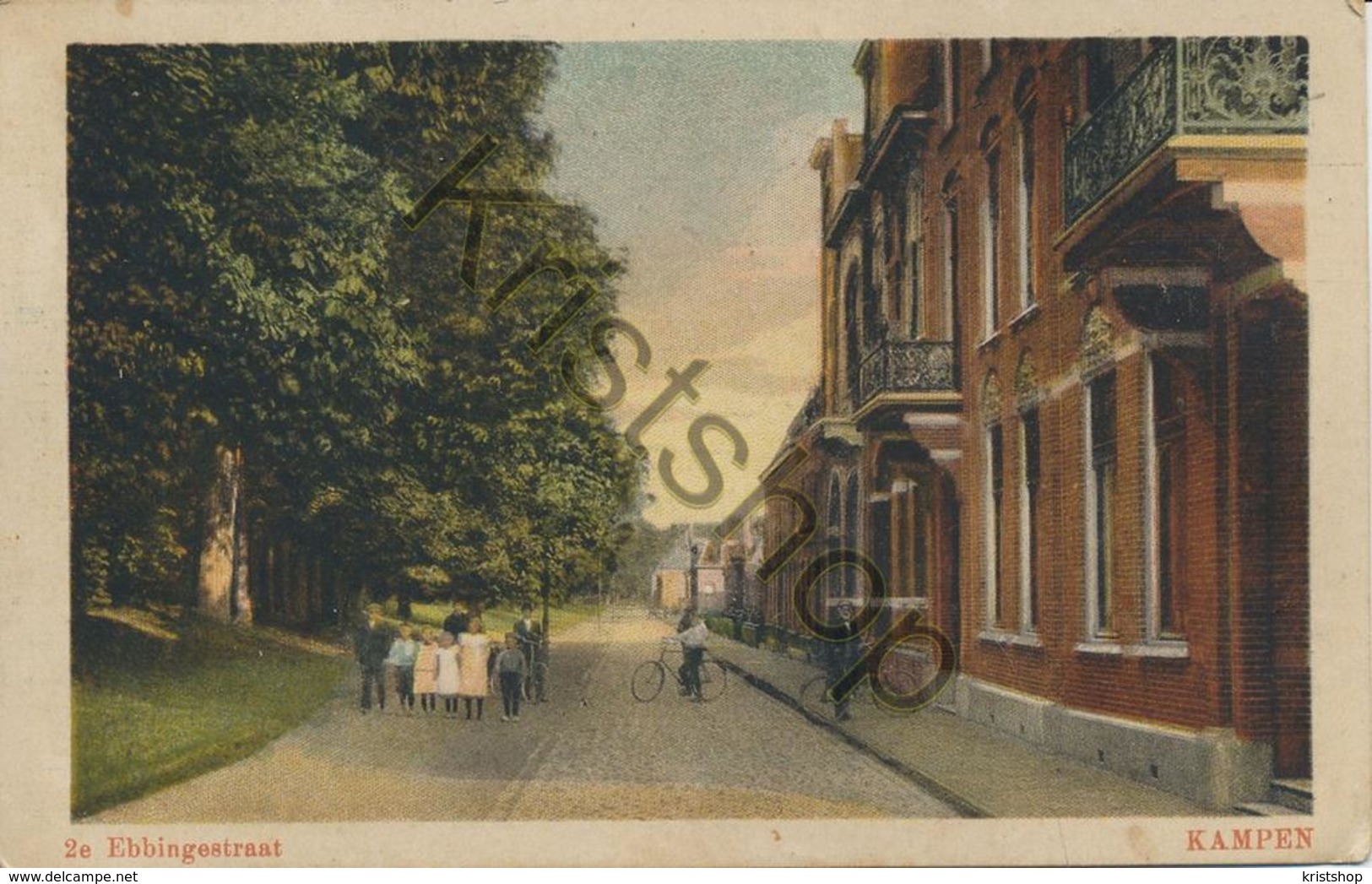 Kampen - 2de Ebbingstraat Uit 1919 [5V-162 - Kampen