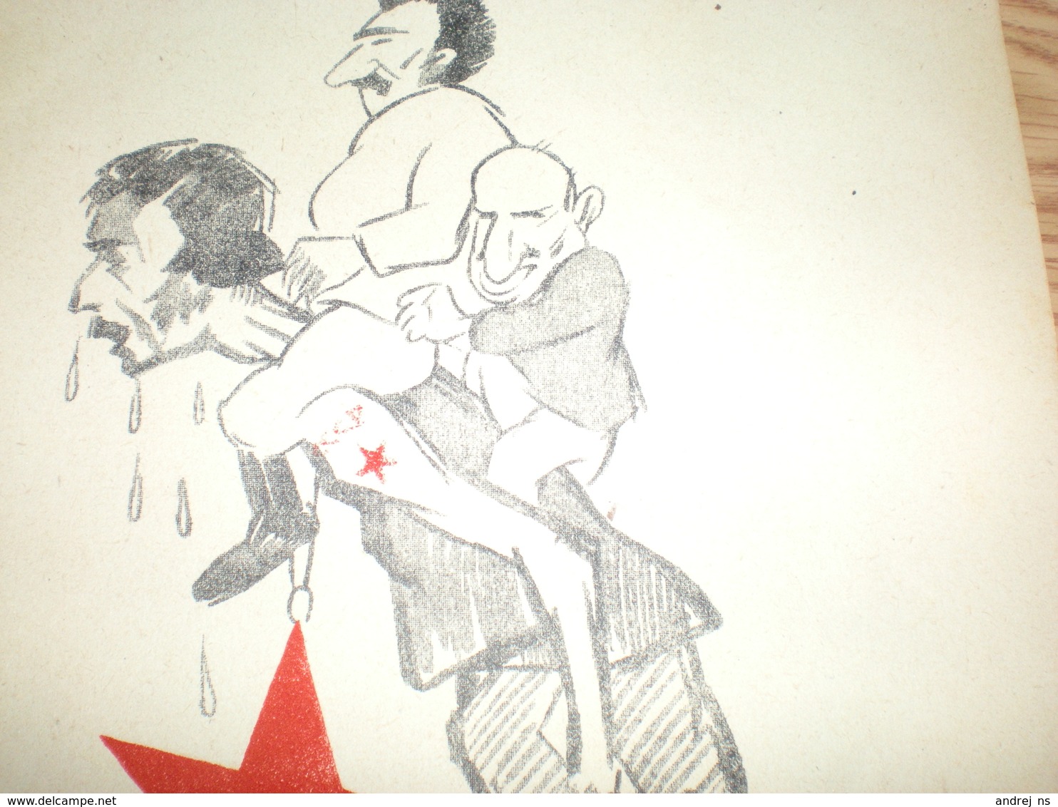 WW II Anti- Allies Propaganda   Judaica Bolshevism,anti Mason RRR Nemacki I Sovjetski Radnik German And Soviet Worker - 1939-45