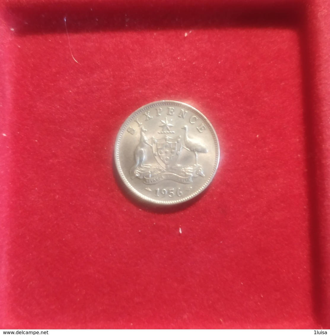 Australia 6 Pence 1956 - Sixpence