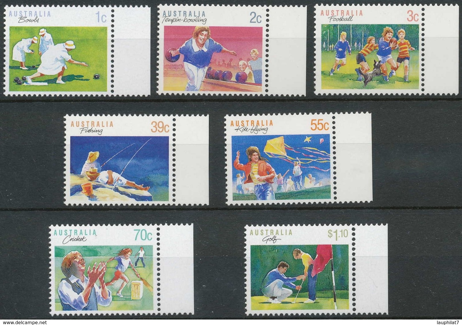 [72591]TB//**/Mnh-Australie 1989, Sports Divers. - Autres & Non Classés