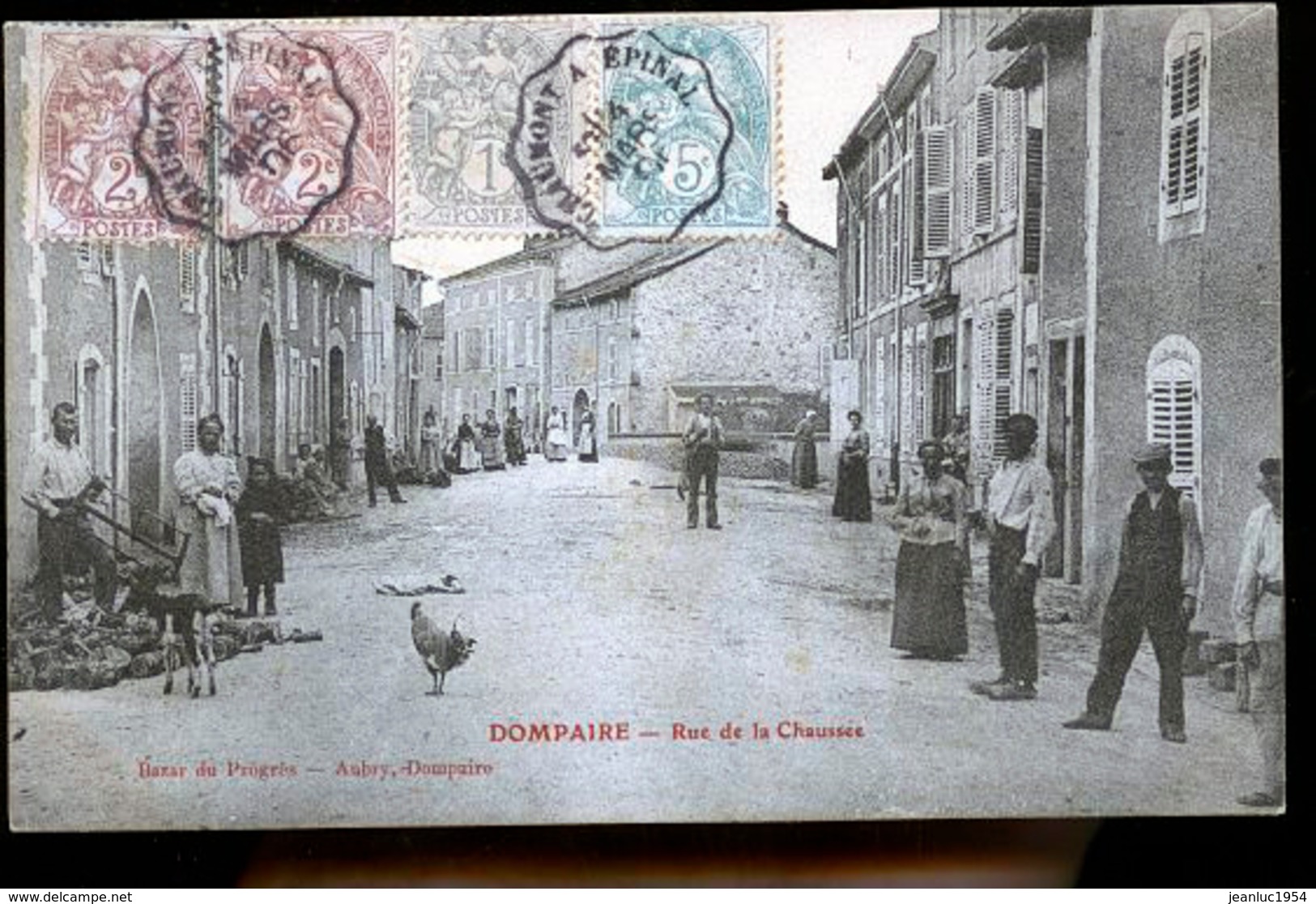 DOMPAIRE RUE DE LA CHAUSSEE - Dompaire