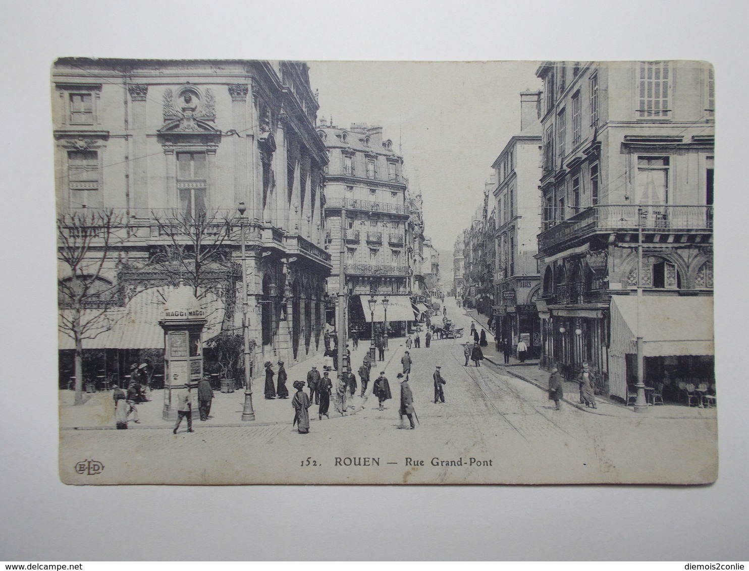 Carte Postale - ROUEN (76) - Rue Grand Pont (3785) - Rouen