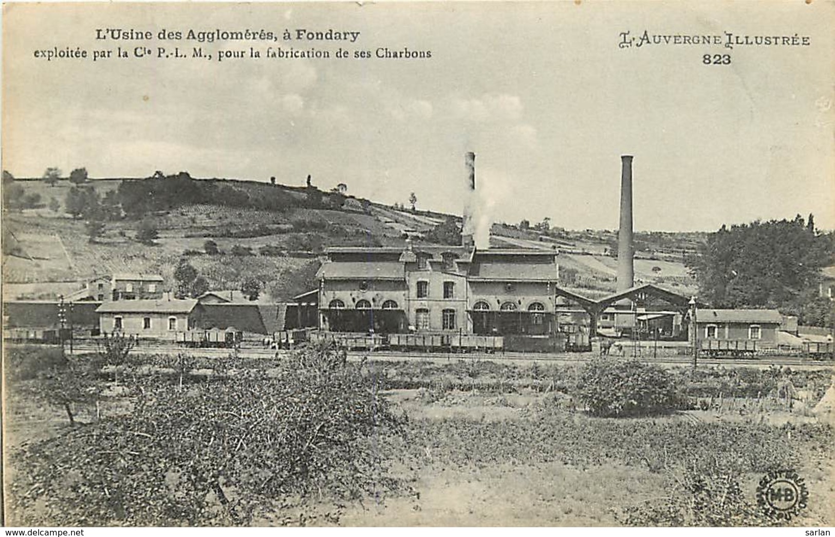 63 , BRASSAC LES MINES , Usine Des Agglomérés A FONDARY , * 356 19 - Altri & Non Classificati