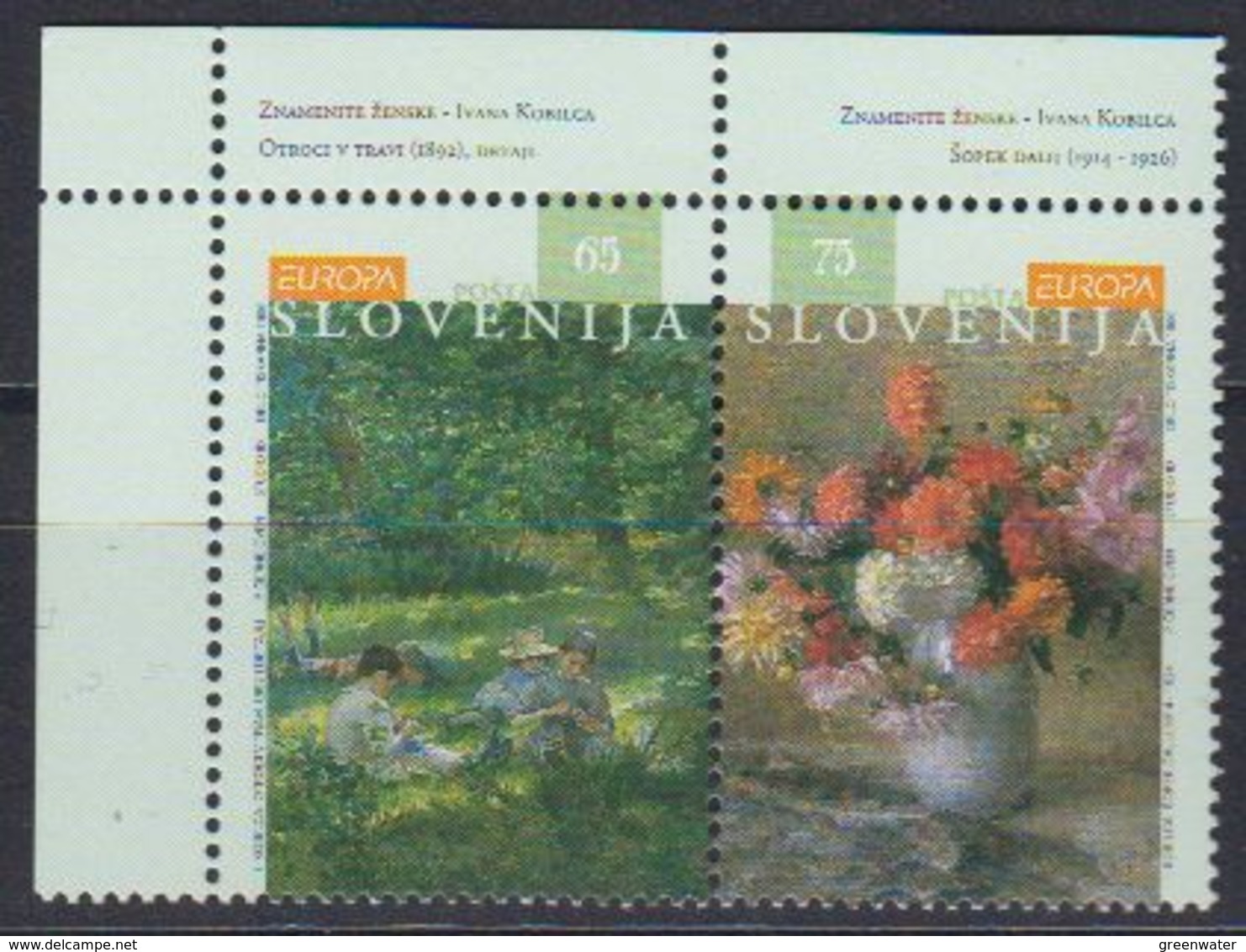 Europa Cept 1996 Slovenia 2v  ** Mnh  (45589A) - 1996