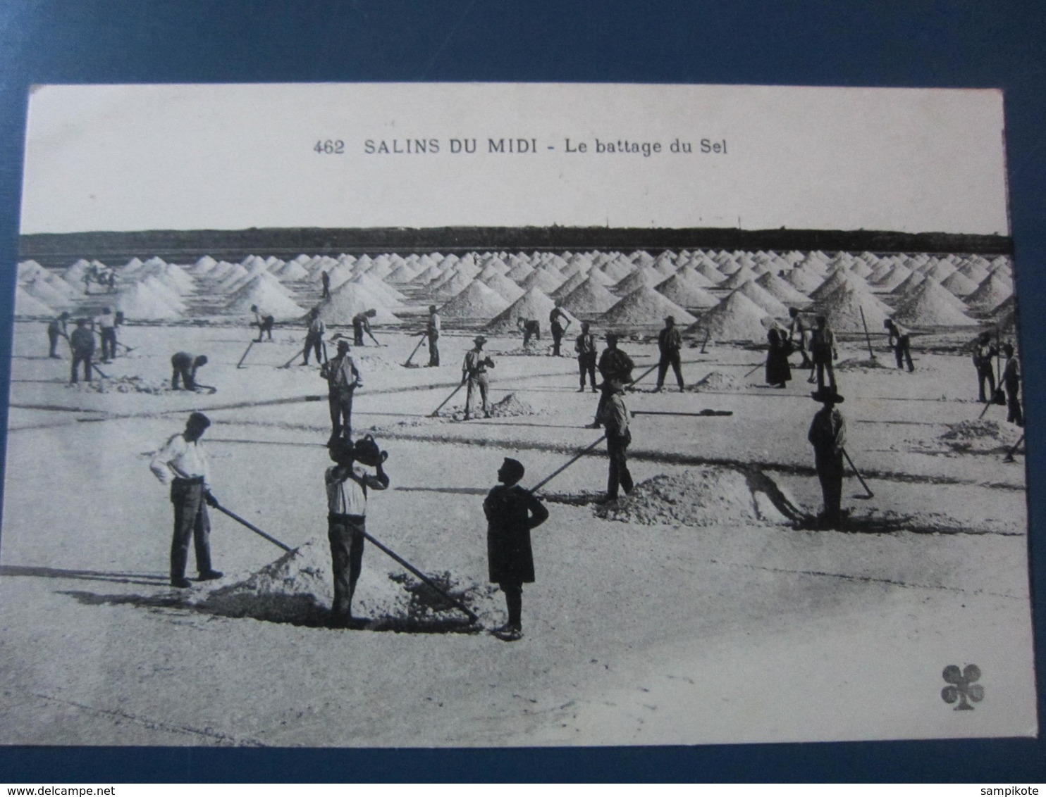 Carte Postale Le Battage Du Sel Aux Salins Du Midi - Pesca
