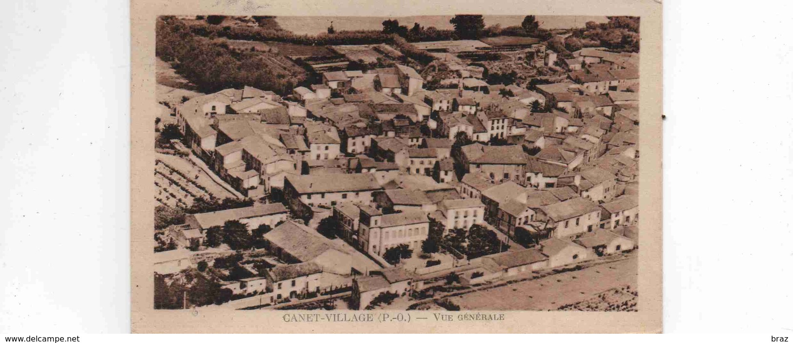 CPA  Canet Village - Canet En Roussillon