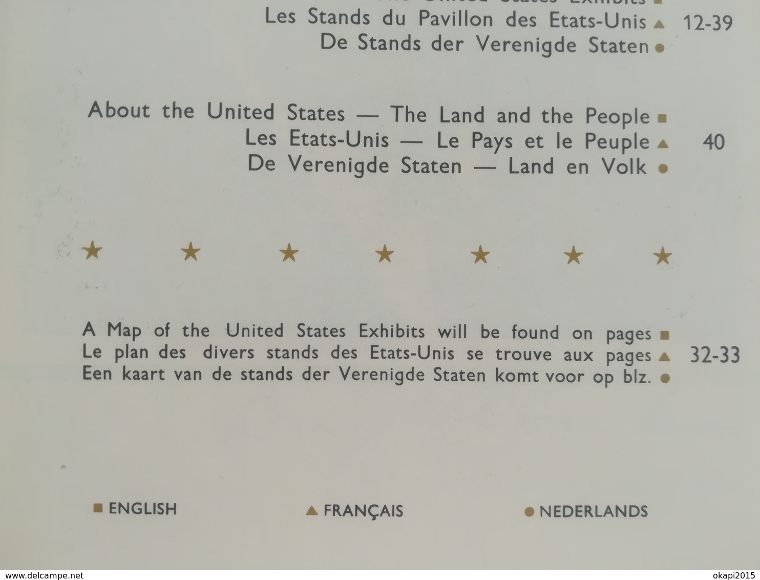 Official United States Guide Book  Brussels World's Fair 1958 Belgium Exposition Internationale Bruxelles Belgique 1958 - Verzamelingen