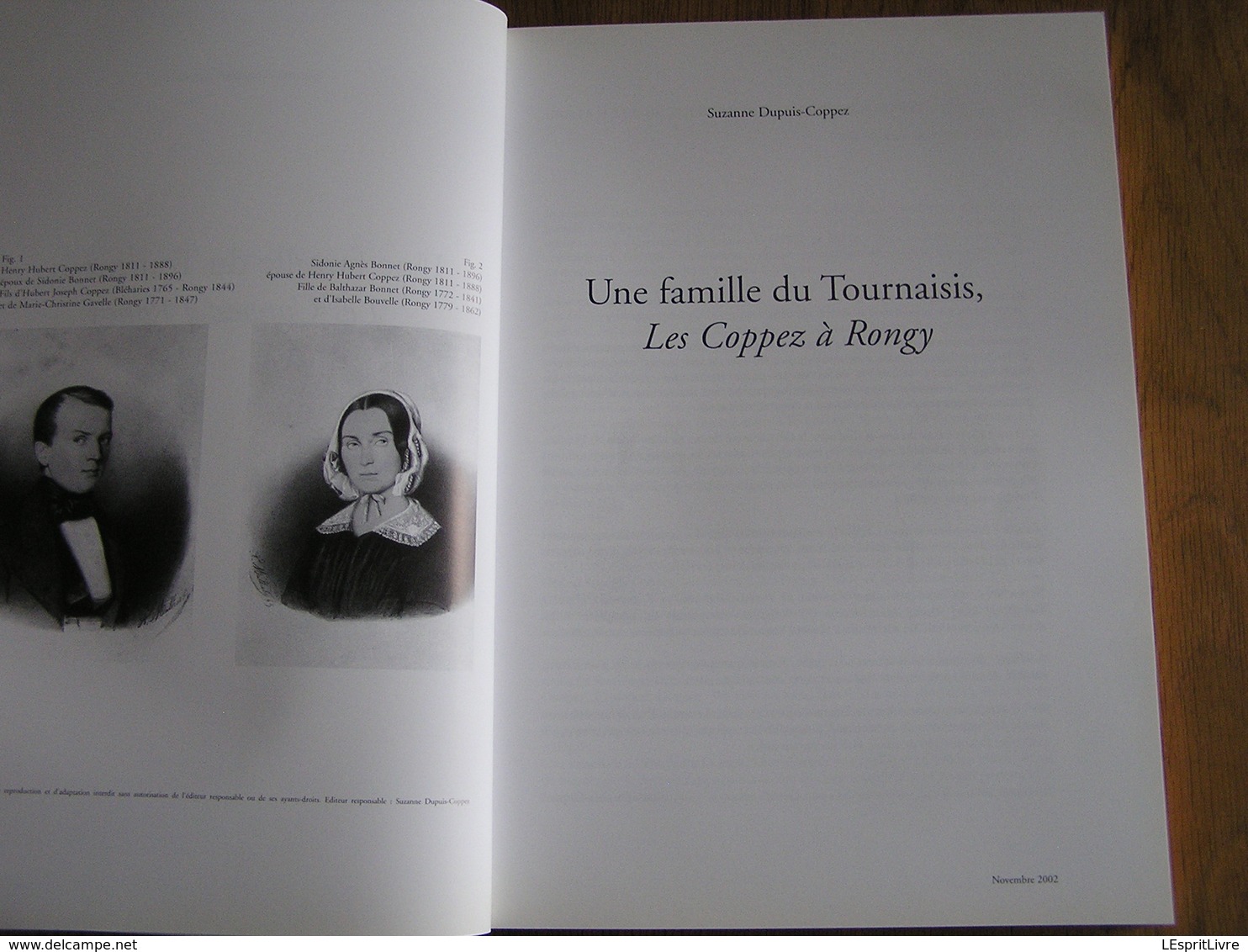 UNE FAMILLE DU TOURNAISIS Les Coppez à Rongy Régionalisme Tournai Hainaut Généalogie Brasserie Brunehaut Famille Delwart - Belgique