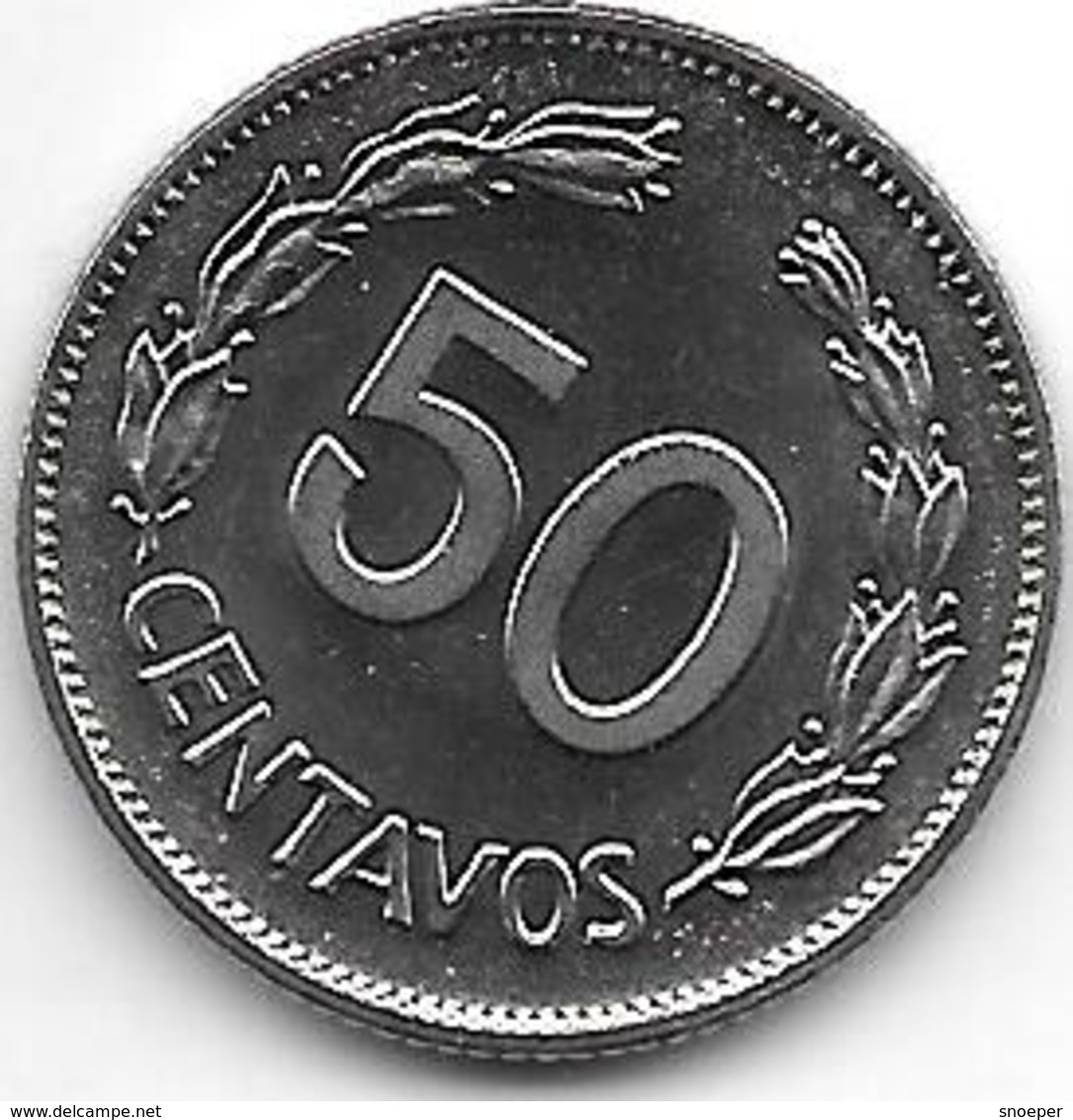 *ecuador 50 Centavos 1985  Km 87 Bu !!!!! - Equateur