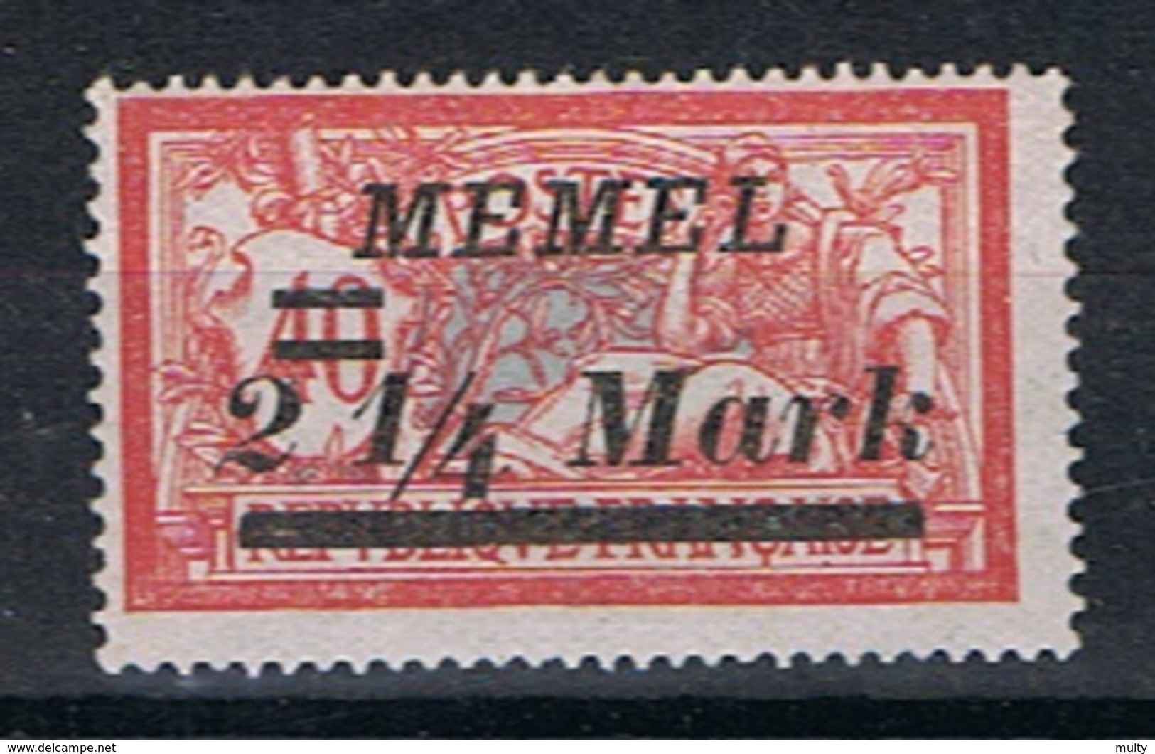 Memel Y/T 70 (*) - Unused Stamps