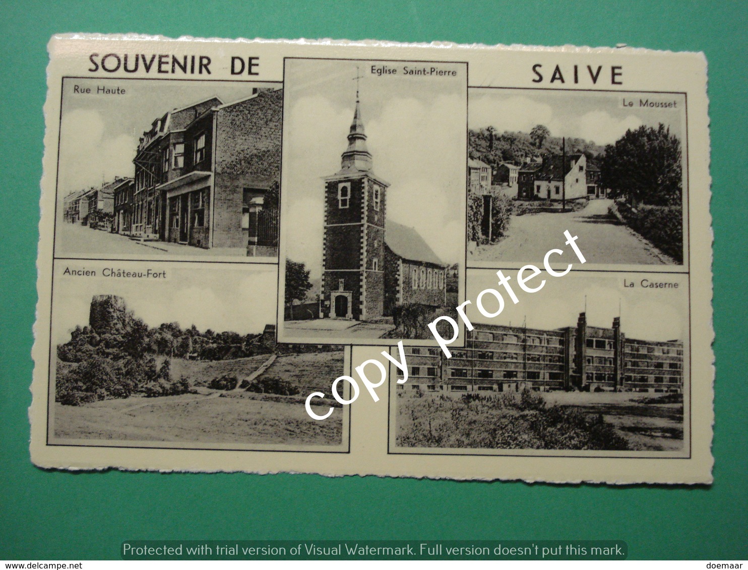 BE378 Saive Blegny Souvenier De Saive 5 Pictures - Blégny