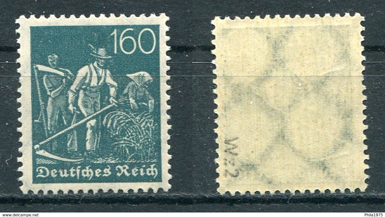 Deutsches Reich Michel-Nr. 190 Postfrisch - Geprüft - Ungebraucht